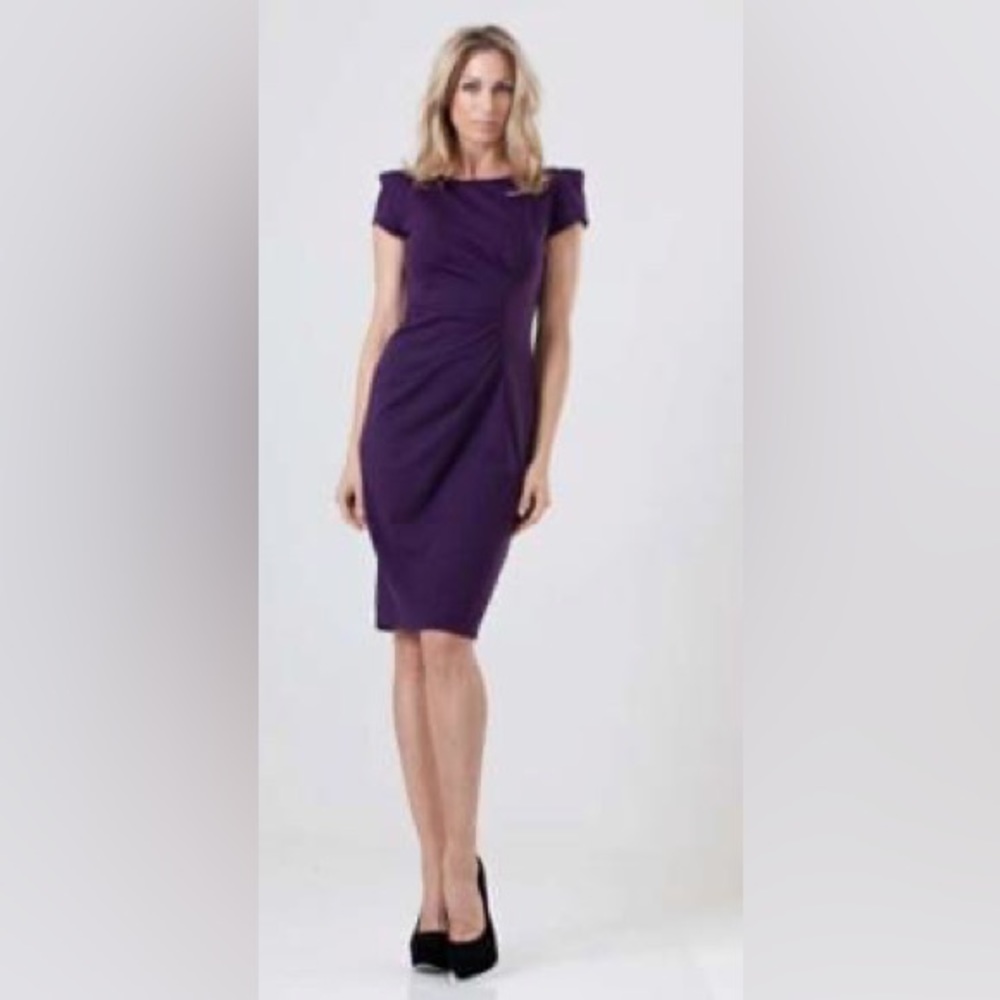 Purple Jersey day dress